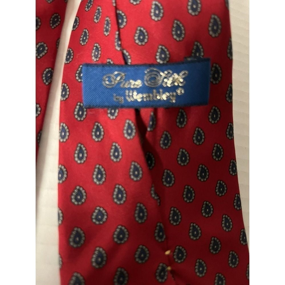 Pure‎ Silk By Wembley St. Laurent Necktie - Picture 4 of 5